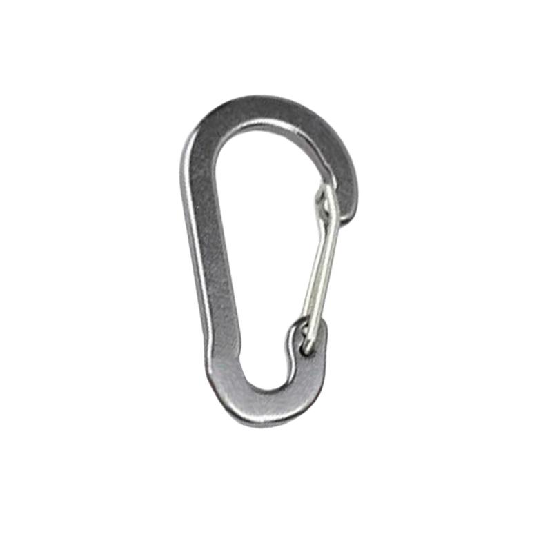 1PC Gourd Shape Carabiner Camping Gadget Water Bottle Hanging Buckle Key Chains 10 Color Available Aluminum Alloy Carabiners ZYF