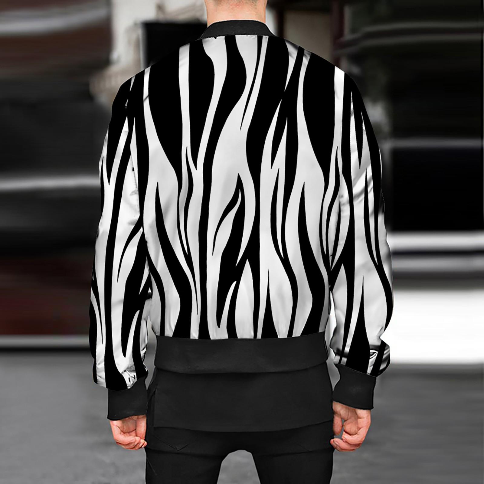 Мужское повседневное пальто с принтом — фото 6