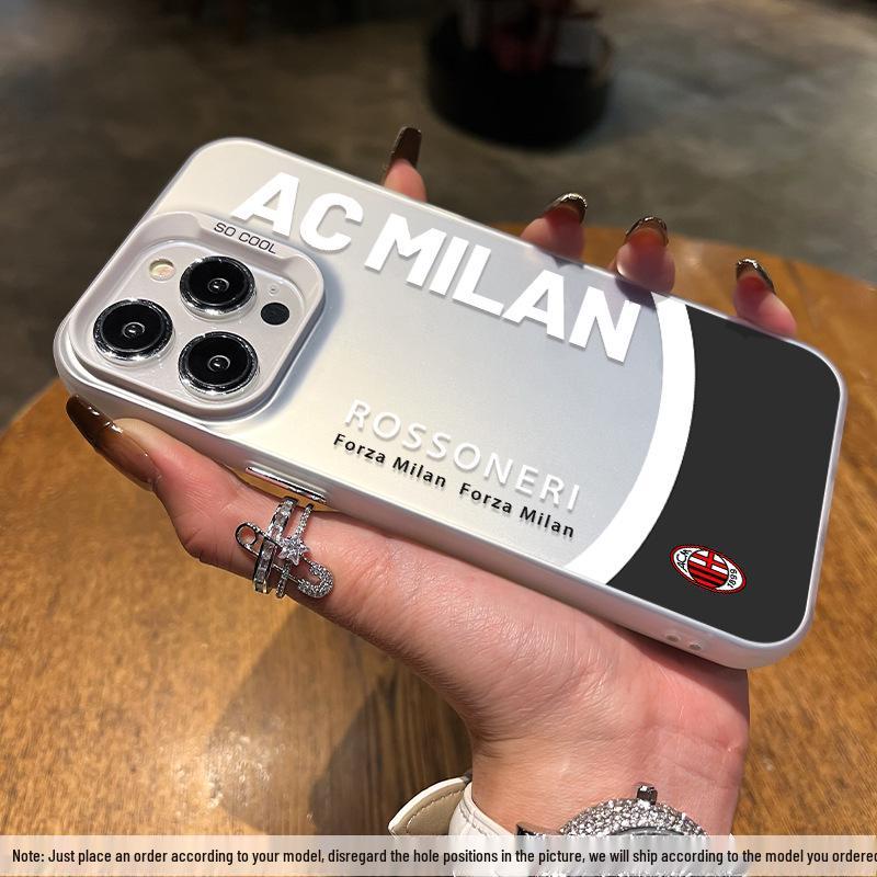 Silver Football Team Phone Case for Apple iPhone 12 Pro Max to 17 Plus