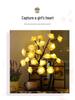USB Dual Switch LED Rose Flower Tree Light - Table Decoration Night Light
