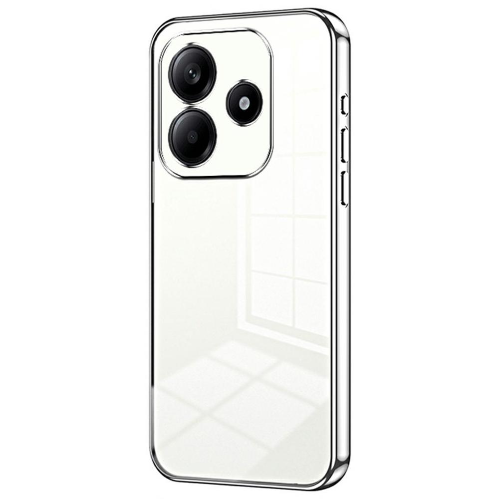 For Xiaomi Redmi Note 14 5G Case Electroplating Frame Soft TPU Phone Cover