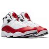 Jordan 6 Anillos Blanco Rojo Universitario 322992-120