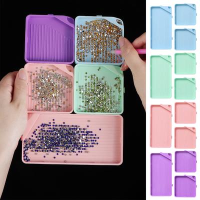 DIY Craft Beads Sorting Storage Tray Drill Tray Storage Rack  for 5D Diamond Painting Tool