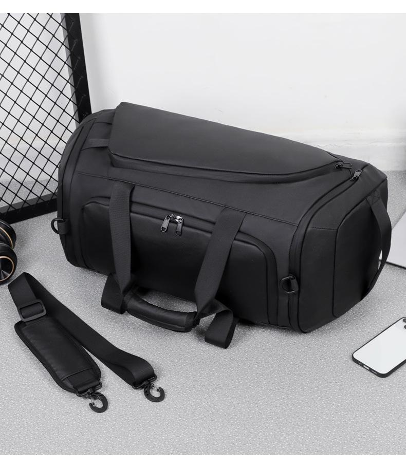 Versatile Large Capacity Travel Bag: Dry/Wet Separation, Crossbody, Handbag, Fitness & Business Backpack