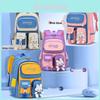 Sesame Baby Kids Cartoon School Backpack For Elementary Students With Breathable Nylon