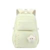 Schoolbag new student burden reduction lightweight backpack large capacity multi-compartment backpack daily photo clock in high value bag