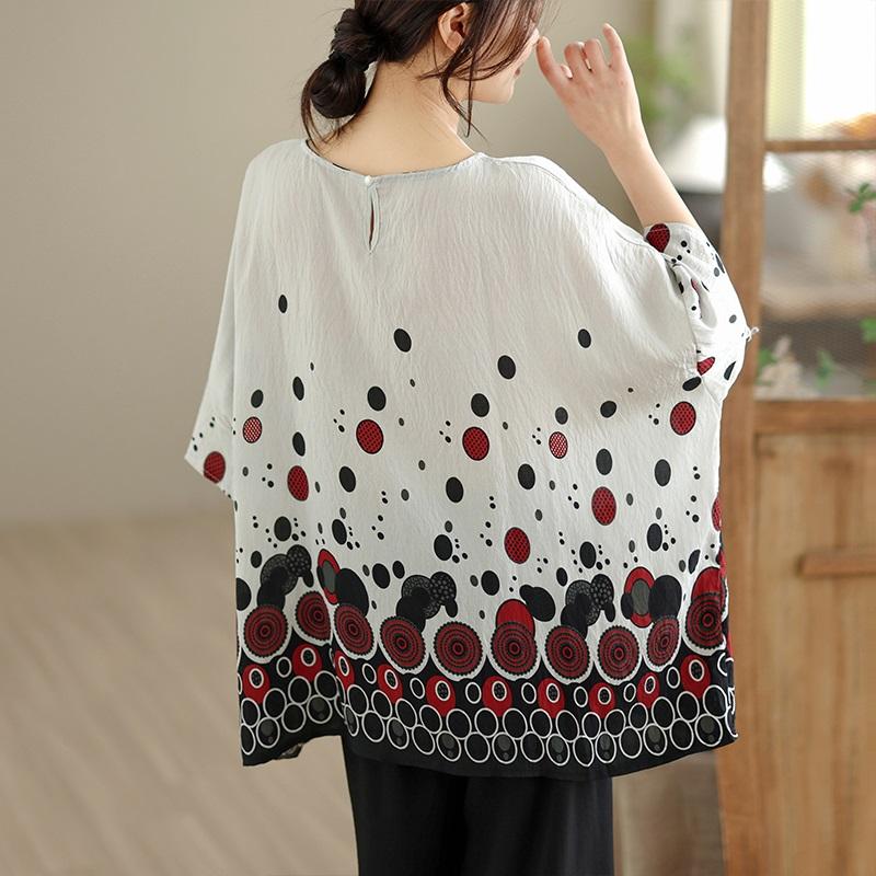 Short Sleeve Oversized Cotton Vintage Casual Loose T Shirt Tops Women Summer T-shirt
