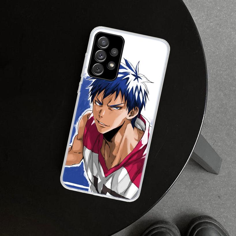 Kuroko Basketball Anime Phone Case Cover For Samsung Galaxy A12 A22 A32 A52 A72 A02S A51 A50S A31 A20S A10S Note 20 Ultra 10 Plu