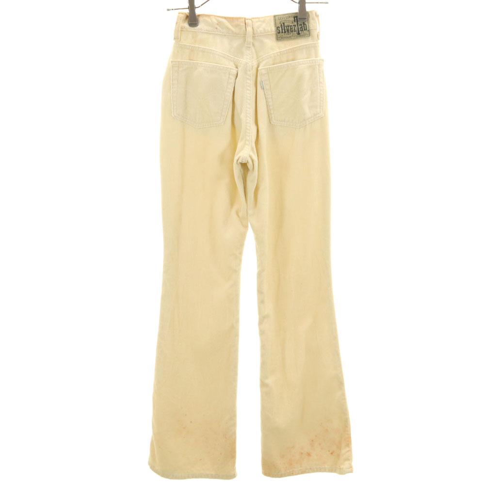 Levi's 90s Unused Silver Tab Old Deadstock Flare pants W27 Ivory Women Used