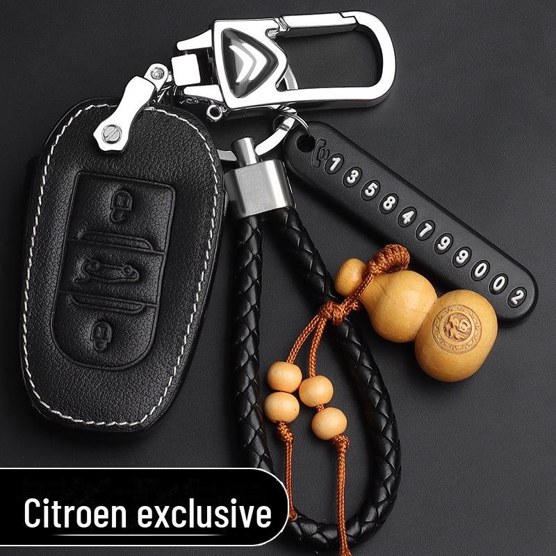 Citroen Autoschlüssel-Hülle, Schutzhülle für Elysee C4L, C4, Sega, C3-XR, C5, C6.