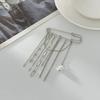 New Multi-Functional Chain Tassel Brooches Adjustable Detachable Beaded Chain Pin Handmade Fixator Trouser Leg Women