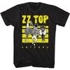 T-shirt Classica Nera per Adulti ZZ Top Antenna