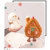 Christmas Plush Toy Gingerbread House Stars Xmas Tree Stuffed Decoration Doll