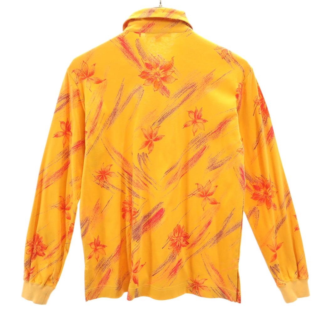 KENZO GOLF 90s Made In Japan Old Overall Handle Long Sleeve Half Zip Cut Men's Used