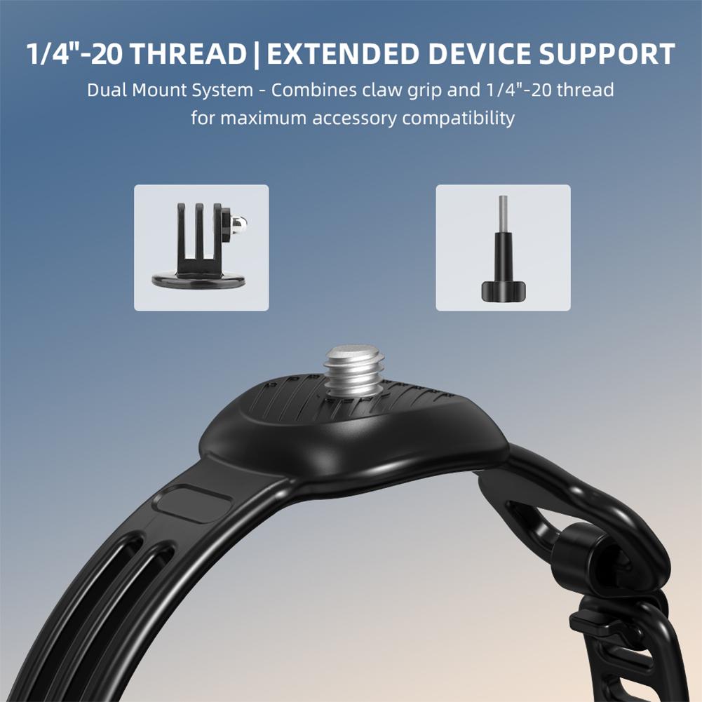 Top Extension Camera Bracket 1/4 Thread Camera Fill Light Top Bracket Camera Top Mount Holder for DJI Air 2/3S Mavic 2/3Pro