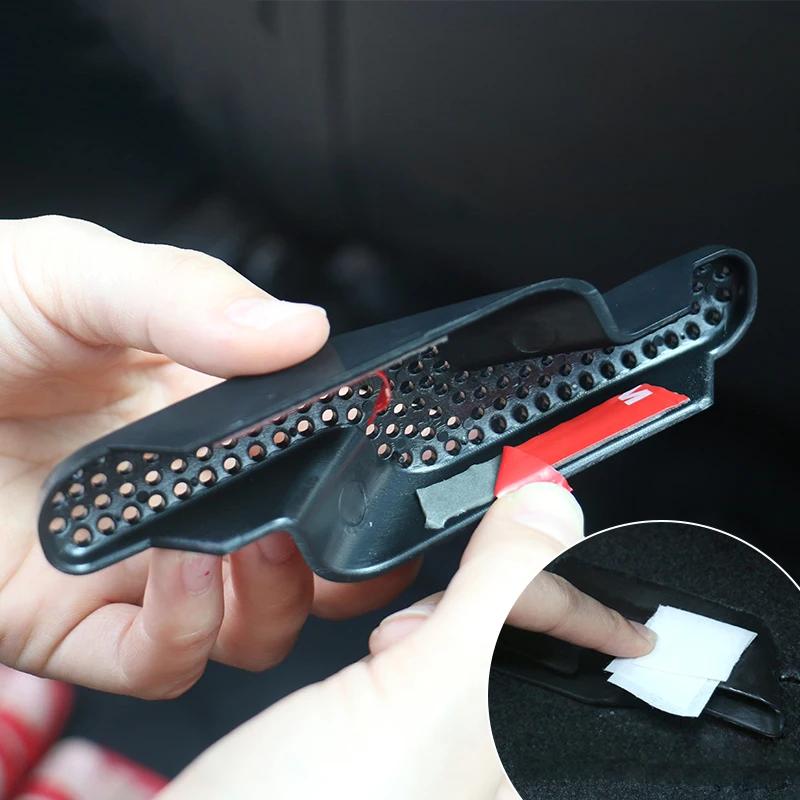 For Mini Cooper One F60 F56 F55 F54 2Pcs Car Under Seats Air Condition Outlet Vent Protective Covers Anti-blocking Accessories