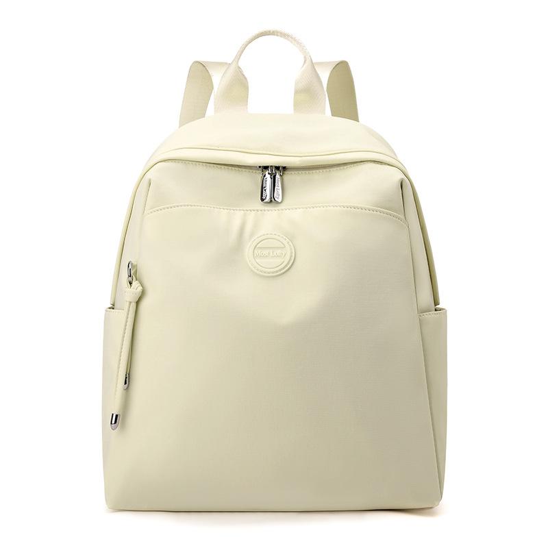 Schoolbag New Backpack Women's Oxford Cloth Anti-splashing Travel Backpack Premium Sense Large Capacity Fashion Lightweight Commuter Backpack