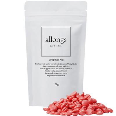 Allong Berry Berry tvrdý vosk pro všechny oblasti, 100g, 1 kus
