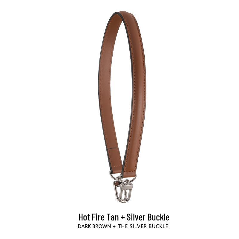 MHS-C-8 Genuine Leather Bucket Bag with Removable Shoulder Strap