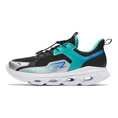 Kids Non-Slip Shock Absorbing Lightweight Low-Top Running Shoes Kids Sneaker Sea-Green A312345511H-2