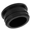 Car Diesel Mouth Piece Resonator Noise Reduction Plug Cover 551503 Black Replacement for Chevy
