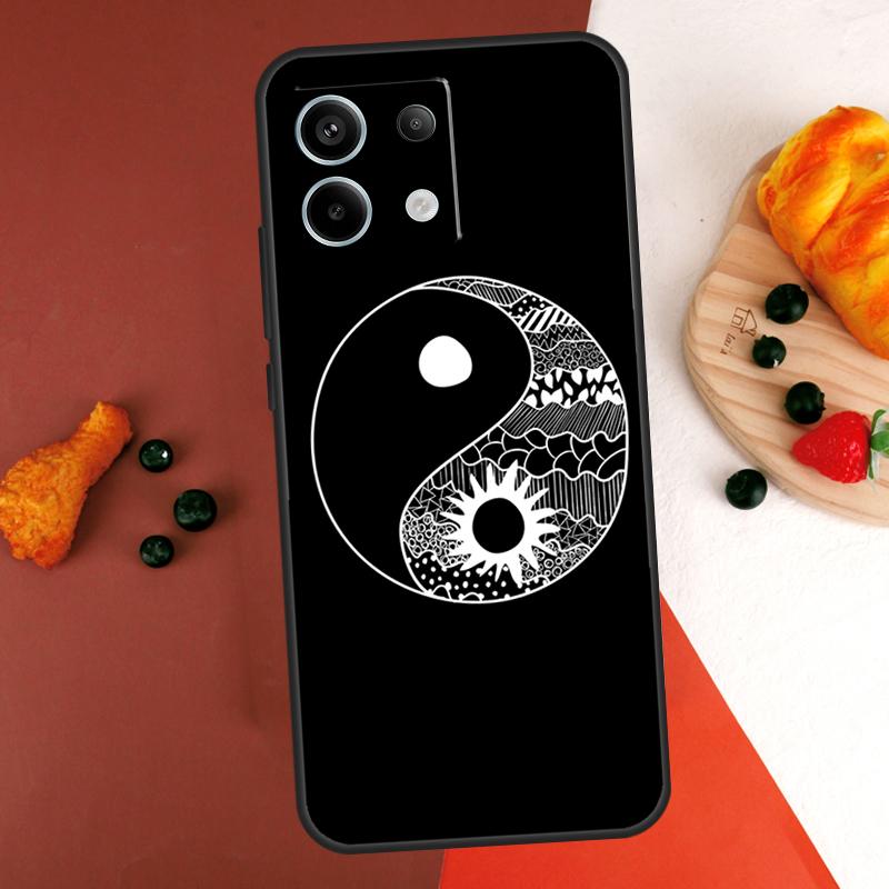 Eight Diagrams Taiji Yin Yang Case For Xiaomi Redmi Note 14 13 Pro 9 10 11 12 Pro 10S 11S 12S Redmi 13C 10C 12C 14C Coque