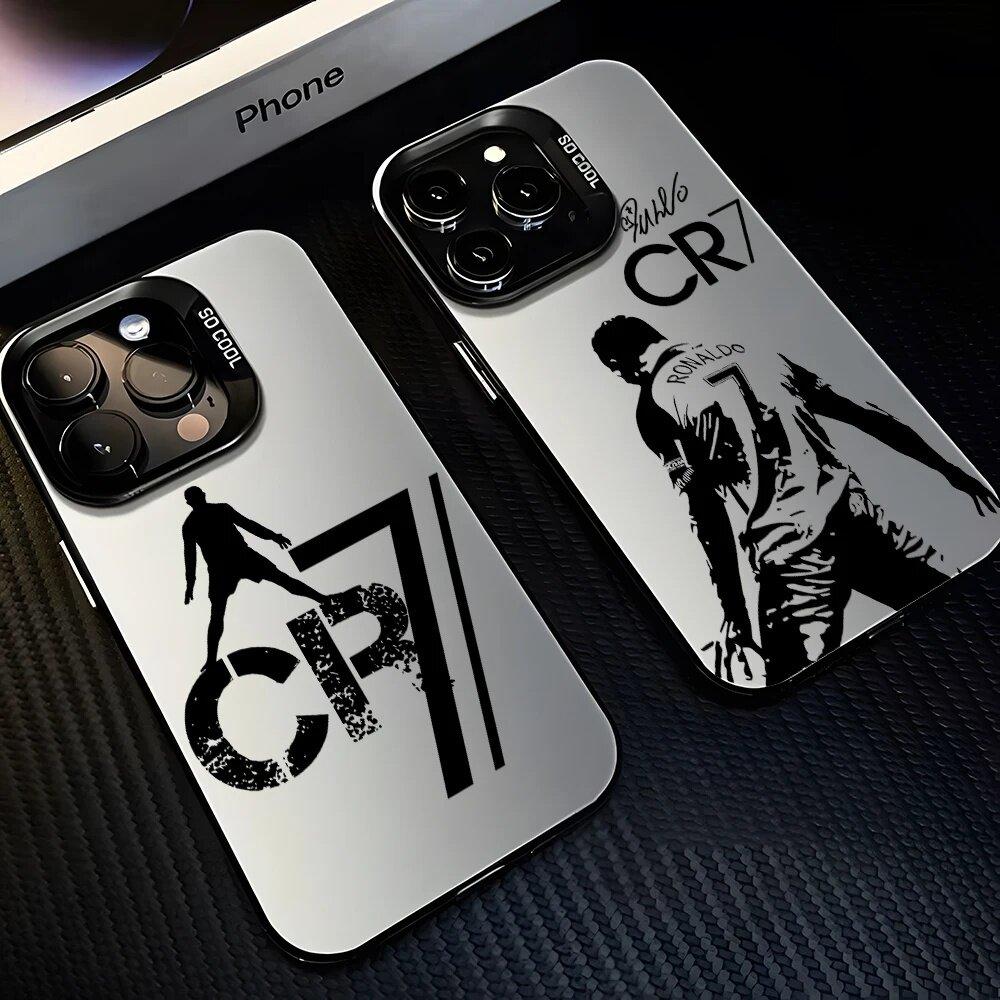 Mr Football C-cR7-R-Ronaldos Casing For Xiaomi Redmi 14C 13C 12C 12 10C 10 Note 14 13 12 Pro Plus 10 10s 11 11S 4G 5G Case Hard