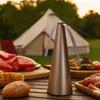 360° Rotation Electric Flycatcher Fan-type Quiet Operation Automatic Fly Trap Battery Powered Food Protector Kitchen