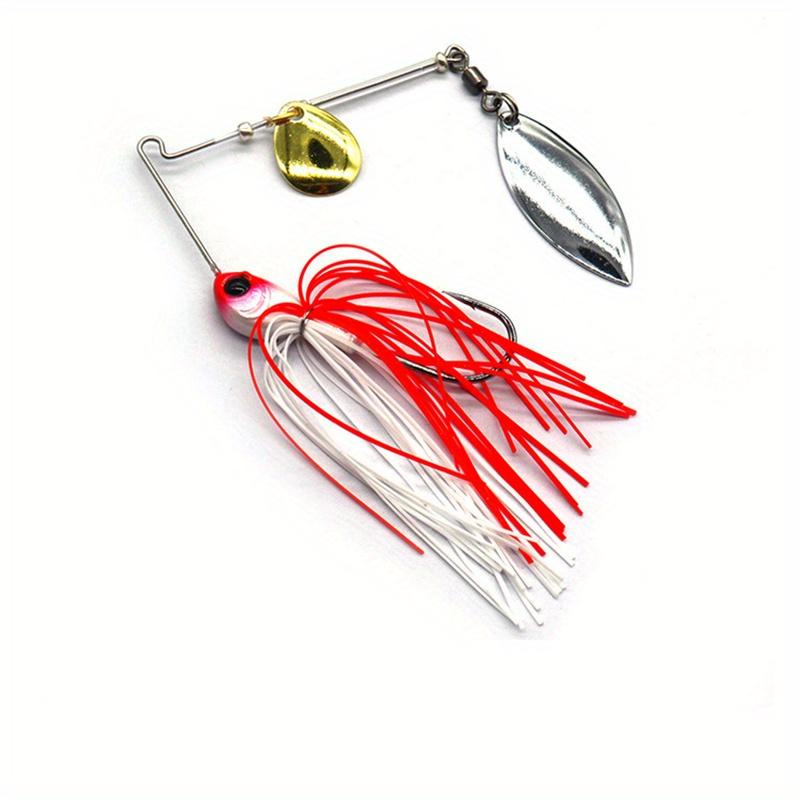 

1 шт. рыболовная приманка воблеры блесны блесны блесна для щуки пече снасти все искусственные приманки металлические блестки спиннербейт красный