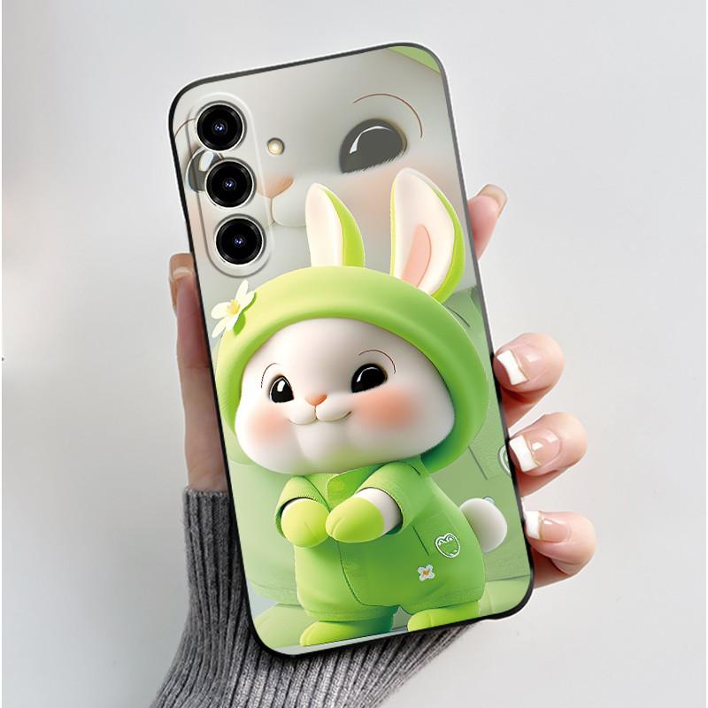 Case For ZTE Blade V80 Max Nubia V80 Max Cute Love Rabbit Phone Case Blade Nubia V80Max Soft Silicone Shockproof Back Cover