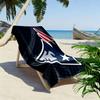 Patriots Print Beach Towel, Large Soft Quick Dry Towel for Beach Camping Swimming