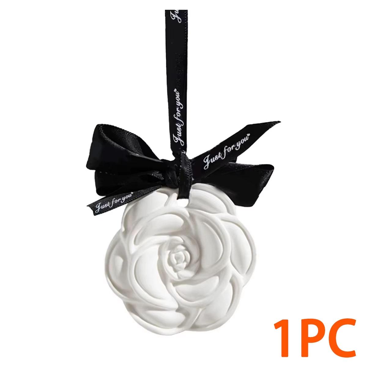 

1/3 шт. Изысканный резной аромадиффузор в виде камелии, подходит для шкафа, автомобиля и украшения дома, с долговечным ароматом