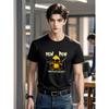 Kaufen Sie Pew Madafakas Herren-T-Shirt mit süßem Hühner-Lustigem Muster, Atmungsaktiv und Modisch Neues Oversize-T-Shirt, Lässig A