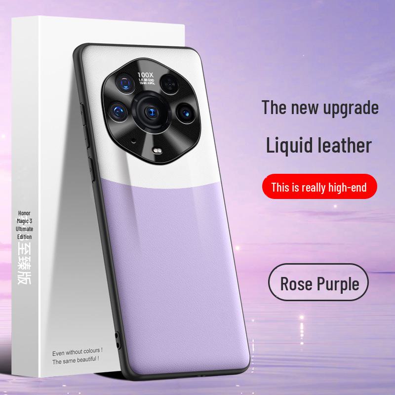 

Защитный чехол для Honor Magic3 Ultimate Edition: Защитный чехол из жидкой кожи, цельный, подходит для транспортировки. Honor Magic3 Ultimate Edition