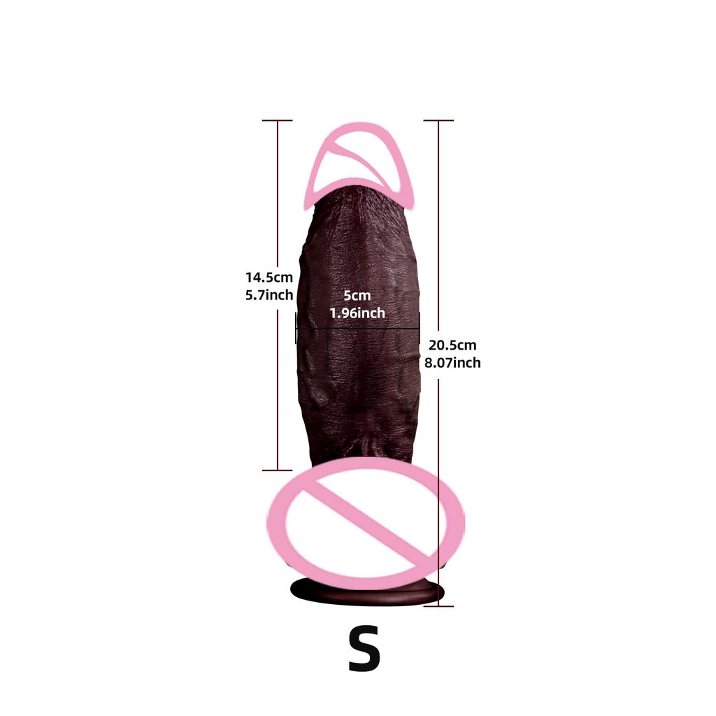 Realistic Dick Silicone Dildo Penis With Strong Suction Cup Testicles Veins For Anal Play Experience Adult Sex Toy For Women