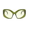 Durable High Quality Retro High End Designer Style Edgy Punk Trendy Oversized Female For Both Male Sun Glasses