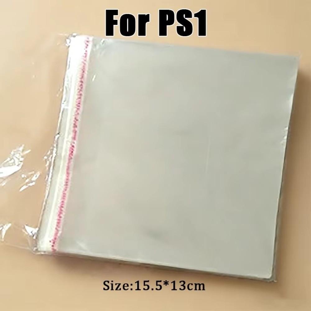 100pcs Dustproof Game Disc Protective Bags for PS1 2 3 4 5 NS NS2 Wii Xbox360 3DS NDS
