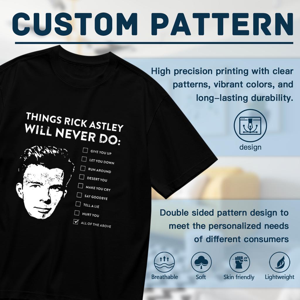 11 Things Rick Astley Will Never Do English Musician Vintage T Shirt