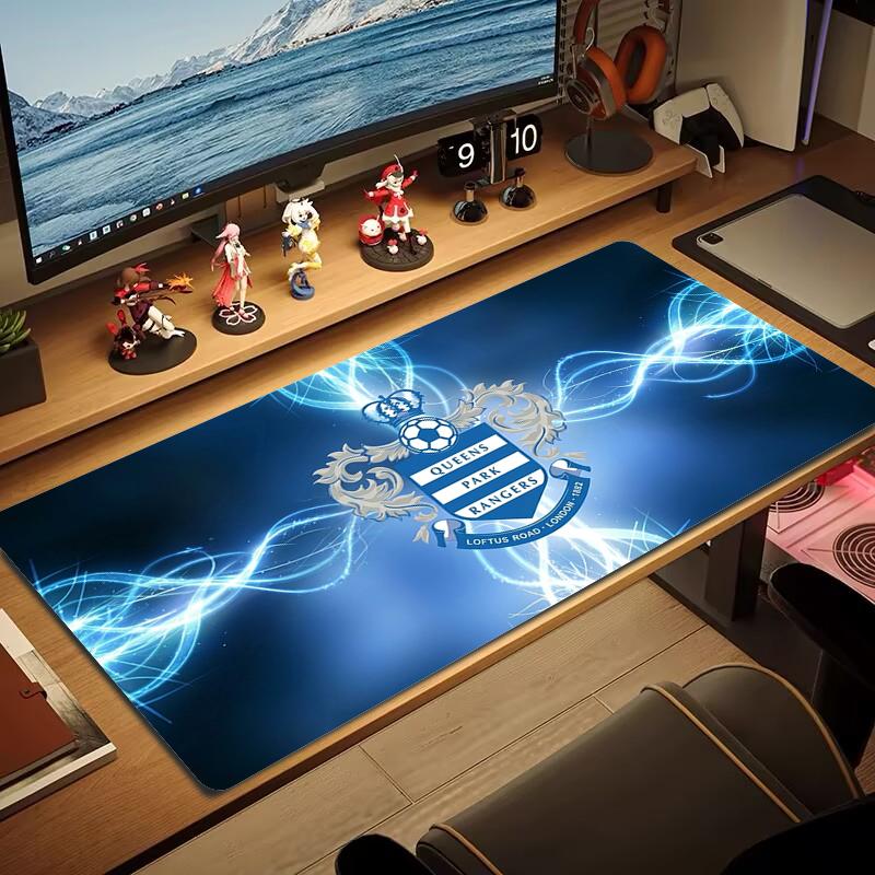 Queens Park Rangers fc Mouse Pad Large Gaming Table Cushion Non-slip Laptop Tablet Big Mousepad XXL Mat Mini PC Playmat With Lock edge_xia