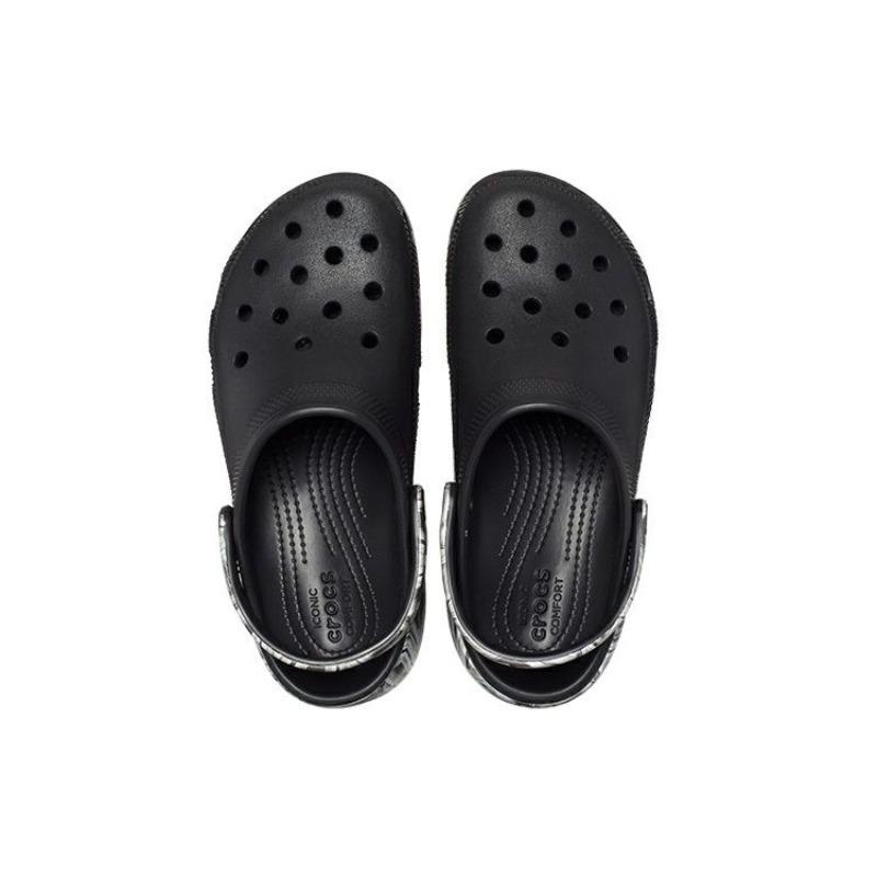 Crocs Classic Clog EVA Outdoor Breathable Clogs Women Color Black 208123-0C4