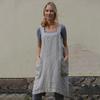 Cotton and Linen Aprons, Home Clothes, Gardening Handcrafted Bib Dresses