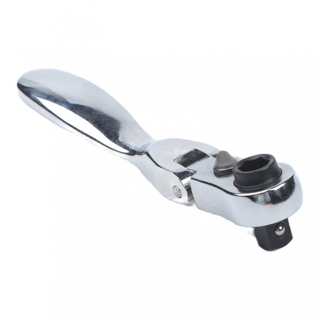 2-in-1 For Mini Ratchet Wrench with 72-Tooth Ratchet and Interchangeable Bits