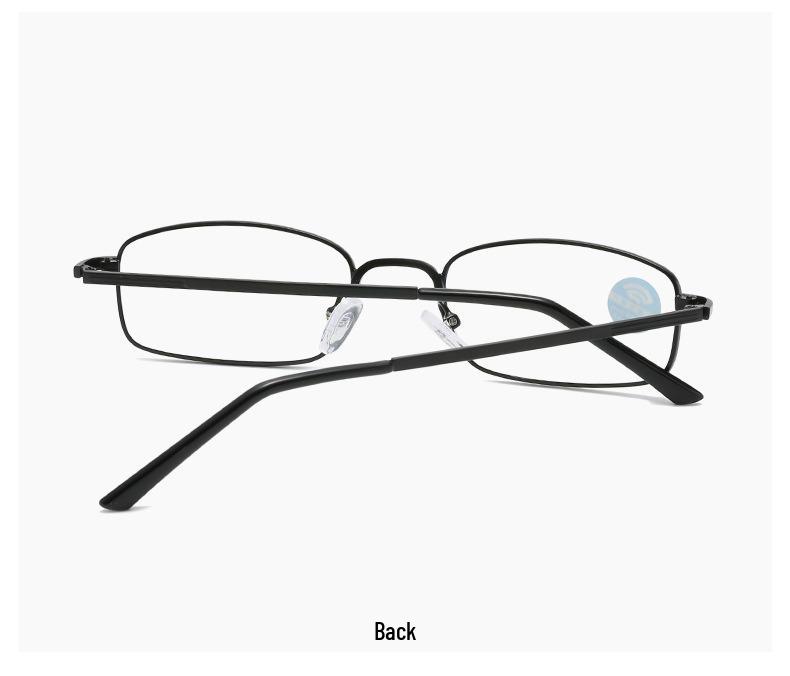Stylish Black Frame Anti-Blue Light Reading Glasses for Women & Men