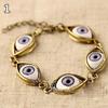 Fashion Unisex Angel Evil Demon Big Eye Eyeball Pattern Bracelet Chain Jewelry Gift