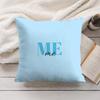 Simplicity Pattern Love Cushion Cover Silky Short Plush Invisible Zipper Dustproof Sofa Pillow Case For Home Decor
