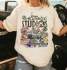 2026 Summer Hollywood Graph Tshirt Unisex Fashion Cotton Quality Casual Loose Short Sleeve Classic Unisex