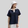New FILA Polo Shirts Women's German Black Blue F11W434109FNV
