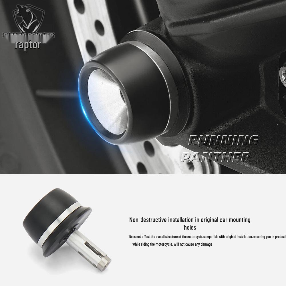 BMW R1300GS/GS ADV Hinterradachse Sturzpads und Schwingarm-Schutzabdeckung