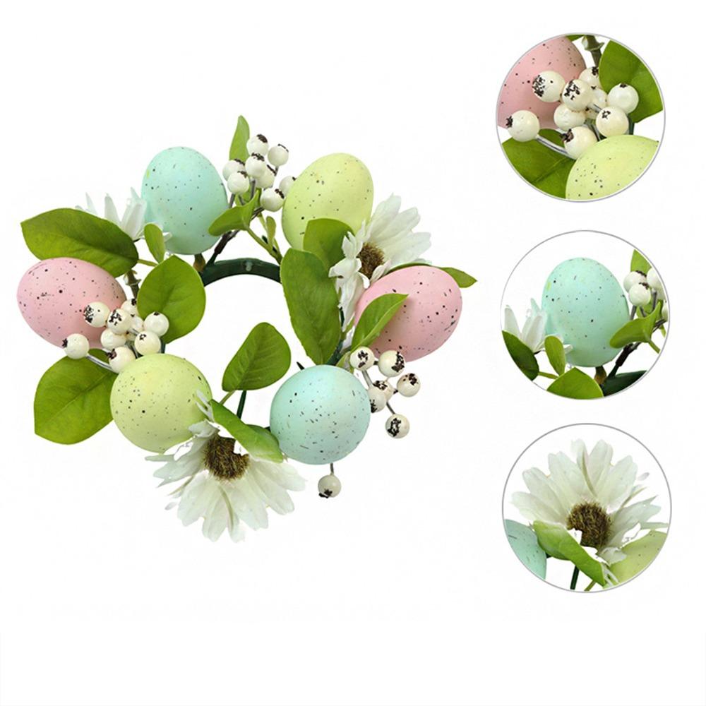 Easter Decor Easter Garland Berries Eggs Artificial Egg Hanging Garlands Vine Arch Decoration Spring Floral Garland
