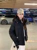 Winter Short Hooded Thickened Cotton-padded Jacket Loose Warm Outwear
